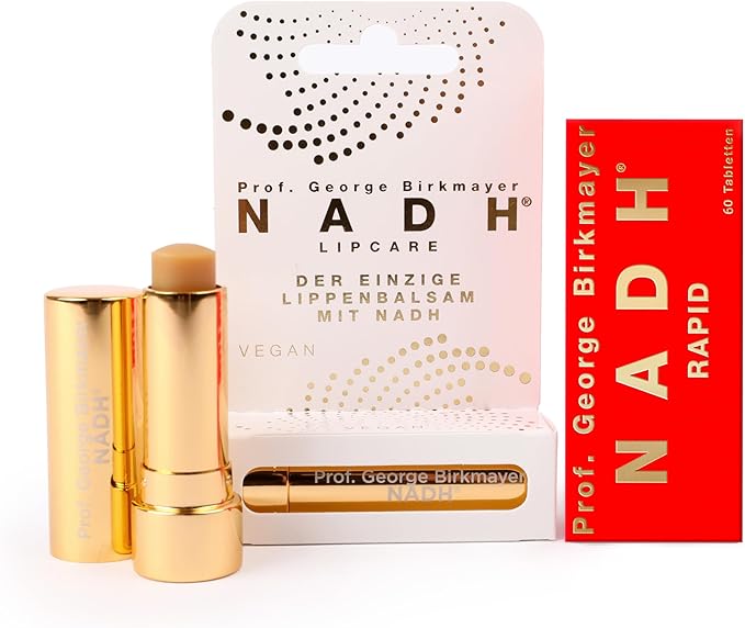 rayihni RAPID HIGH DOSE - 60 TABLETS + & LIP CARE SET - LOZENGES + NADH LIPCARE LIPSTICK LIP BALM FOR NOURISHED LIPS - Image 5